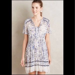 Anthropology Maeve Morning Glory Dress